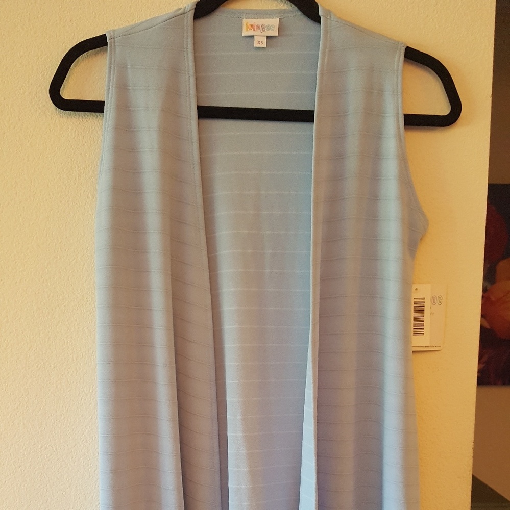 XS lularoe joy vest new with tags